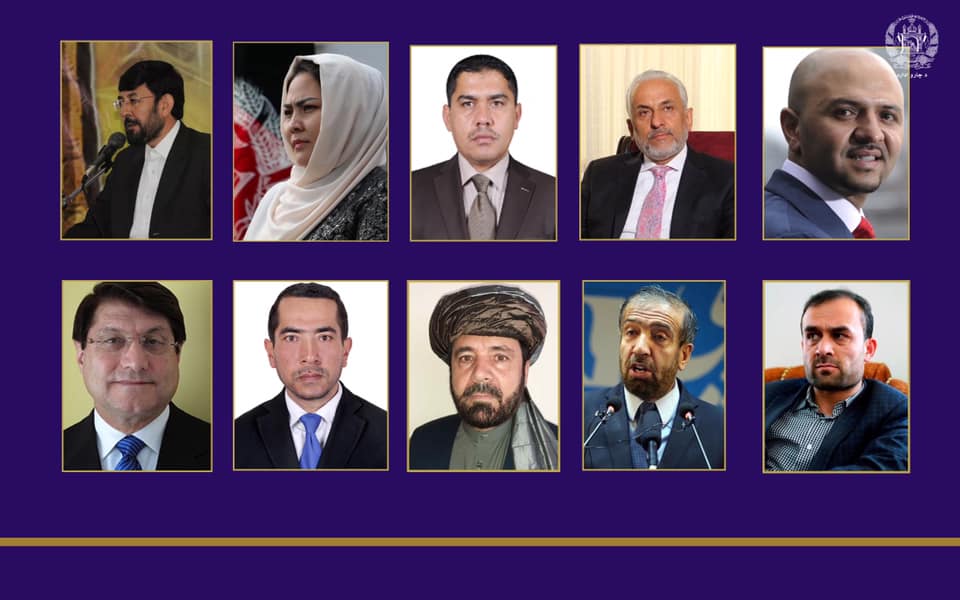 Ghani introduces 10 new ministers-designate