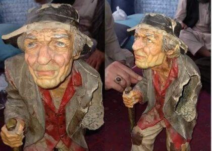 Centuries-old statue found in Kunduz
