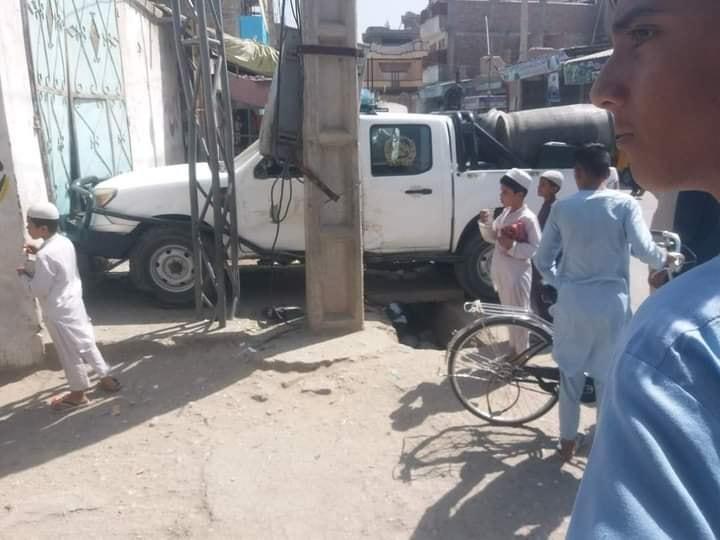 Speedy police vehicle crushes child to death in Jalalabad