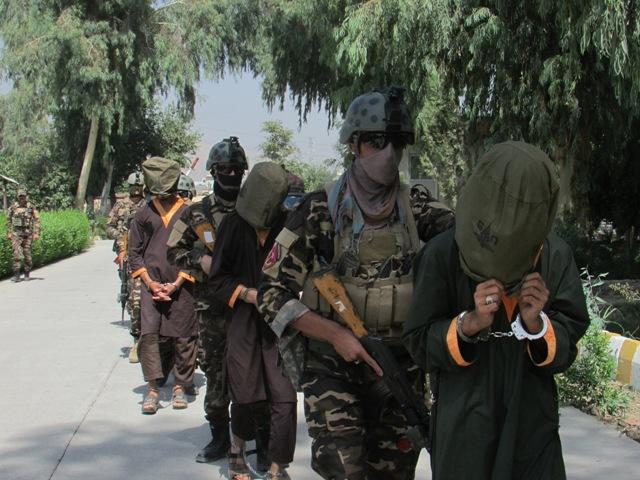 12 militants, crime suspects held in Nangarhar