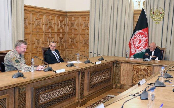 Gen Wolters in Kabul renews support to Afghans