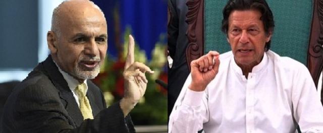 Ghani, Imran discuss bilateral ties, peace process