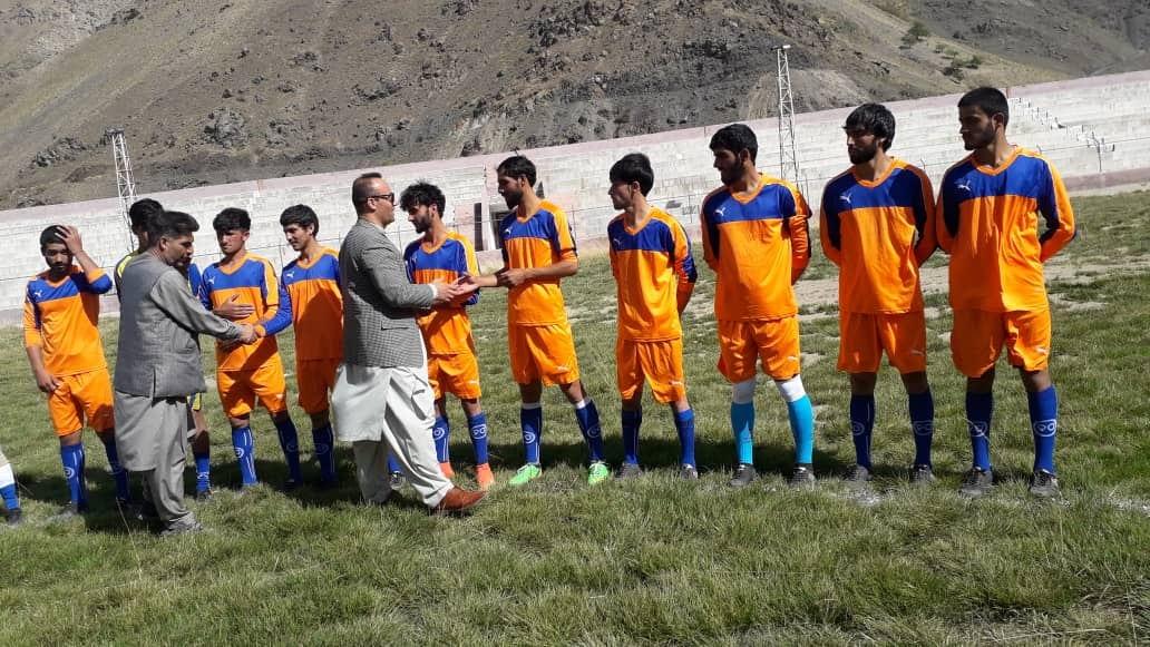 مسابقات یک ماهه فوتبال میان ده تیم ولایت پنجشیر امروز آغاز یافت