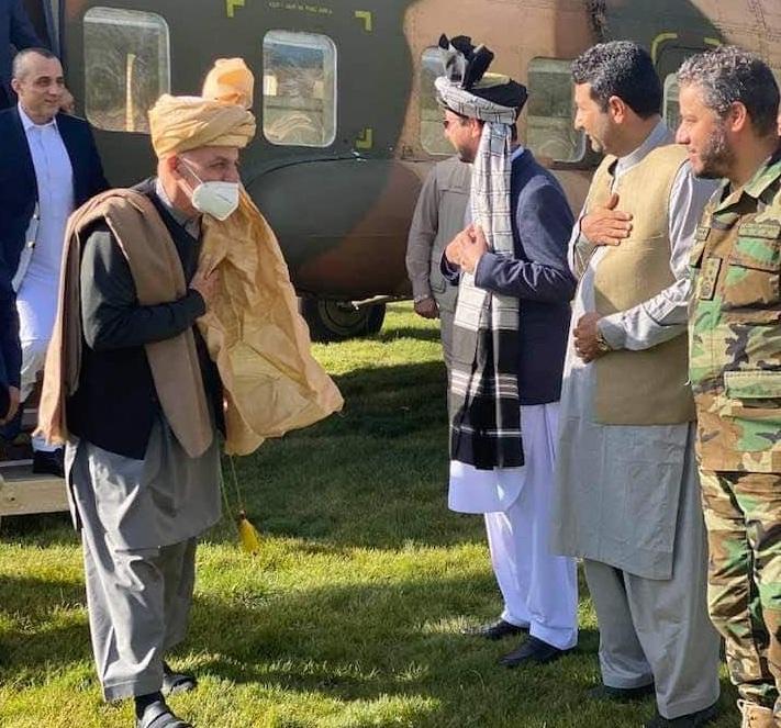 Ghani in Sharan to assess Paktika situation
