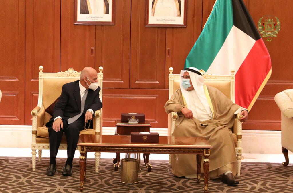 Ghani offers fateha for late Kuwait emir