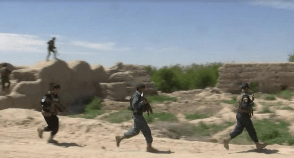 8 police, 3 Taliban killed in Uruzgan firefight