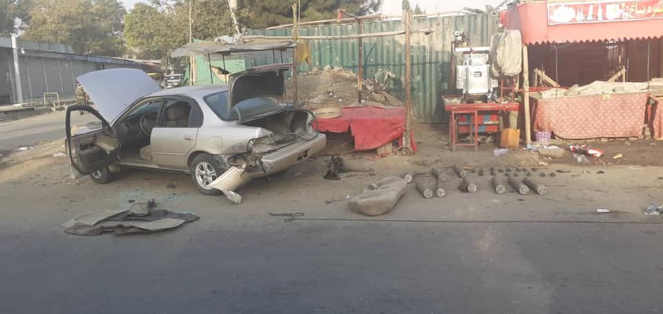 پر کابل ښار د توغندويي بريد مخه ونيول شوه