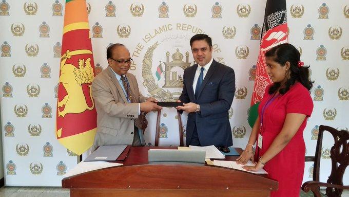 Kabul, Colombo Think Tanks ink MoU