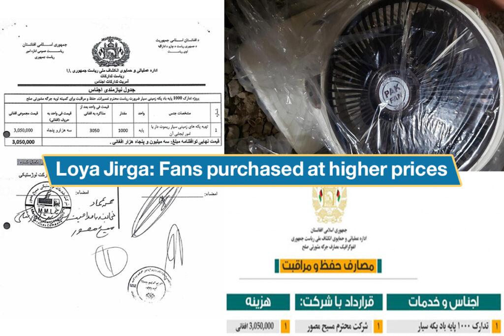 Loya Jirga: Fans purchased at higher prices