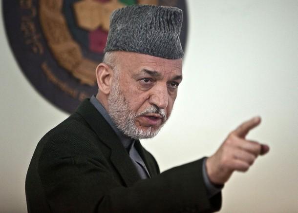 Karzai blasts US for supporting both parties to conflict