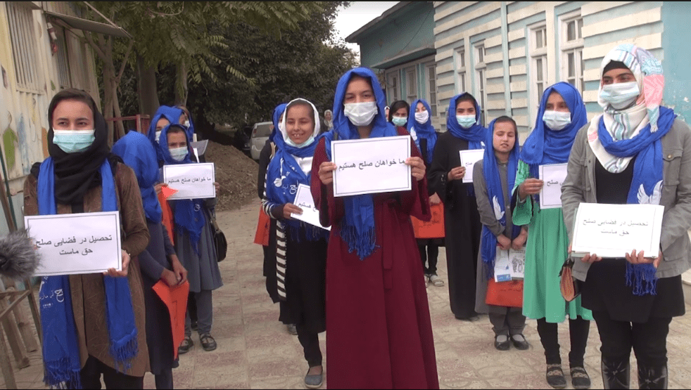 دختران در جوزجان: تحصيل در فضاى صلح، حق ما است