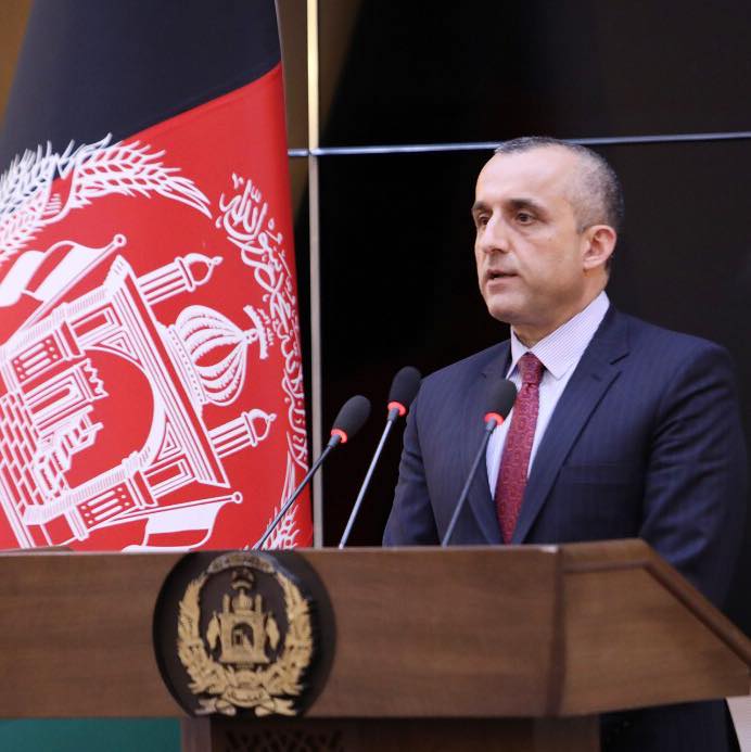 صالح: جرایمی که مردم کابل را به ستوه آورده بود قریب به صفر رسیده است