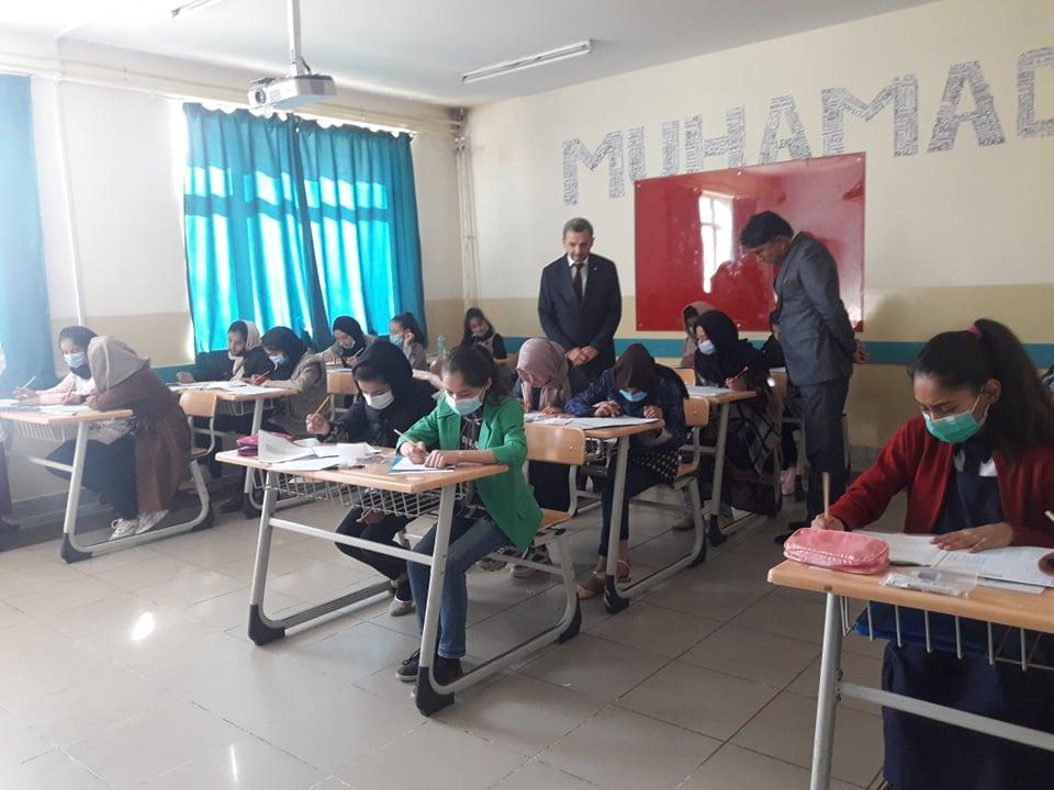 امتحان کانکور, مکاتب افغان- ترک