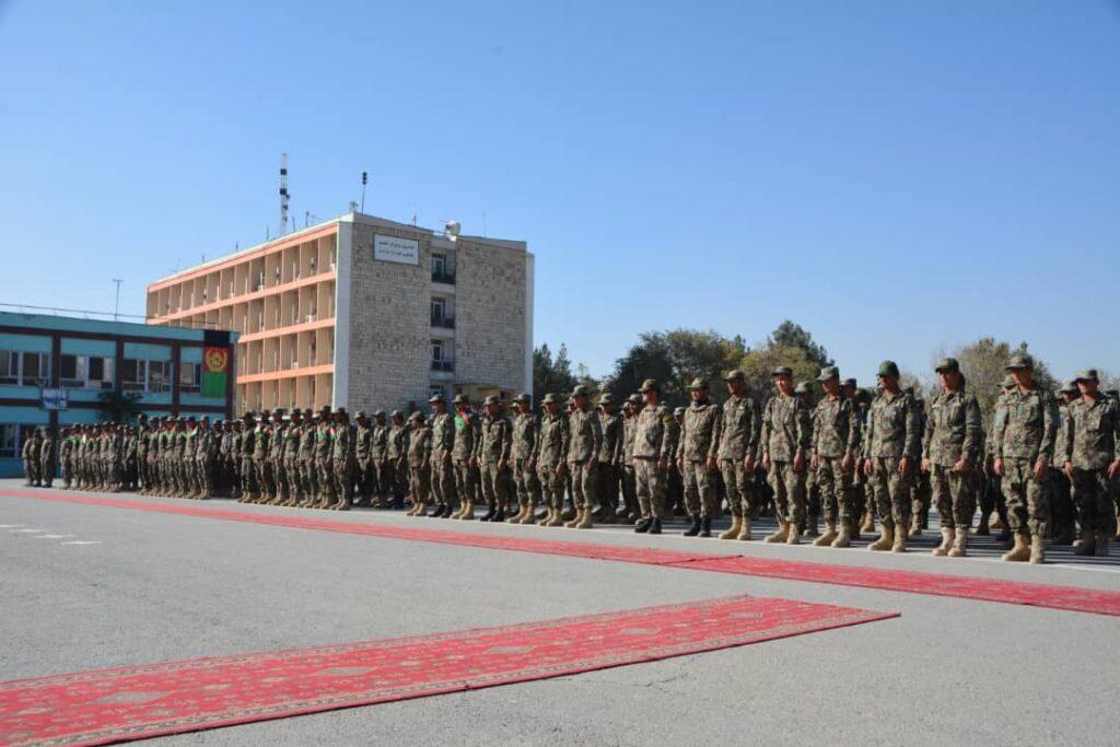 Hundreds of military officers graduate in Kabul