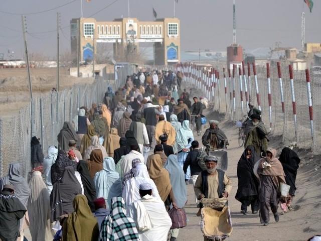 Afghan refugees’ return from Pakistan sharply falls