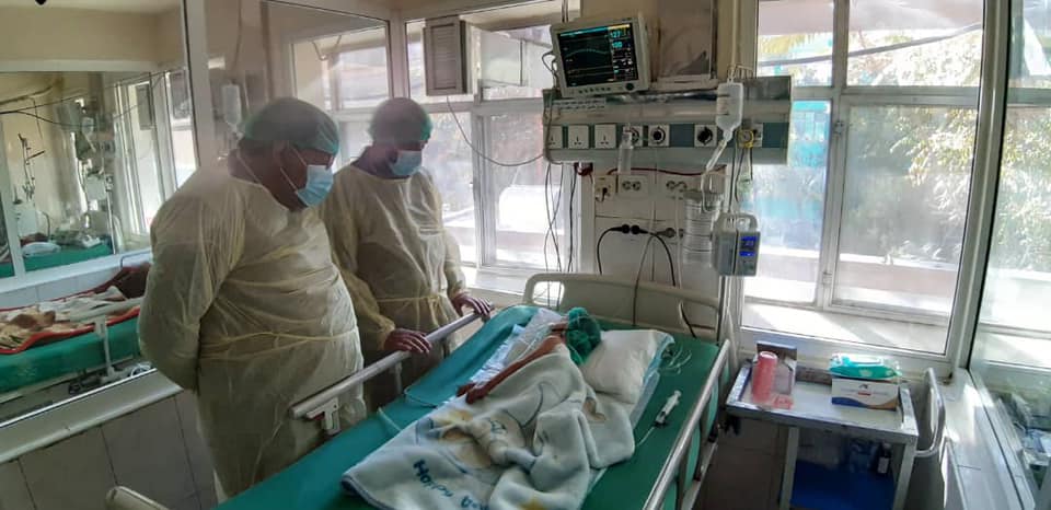 نخستین عملیات قلب در شفاخانۀ صحت طفل اندراگاندی موفقانه انجام شد