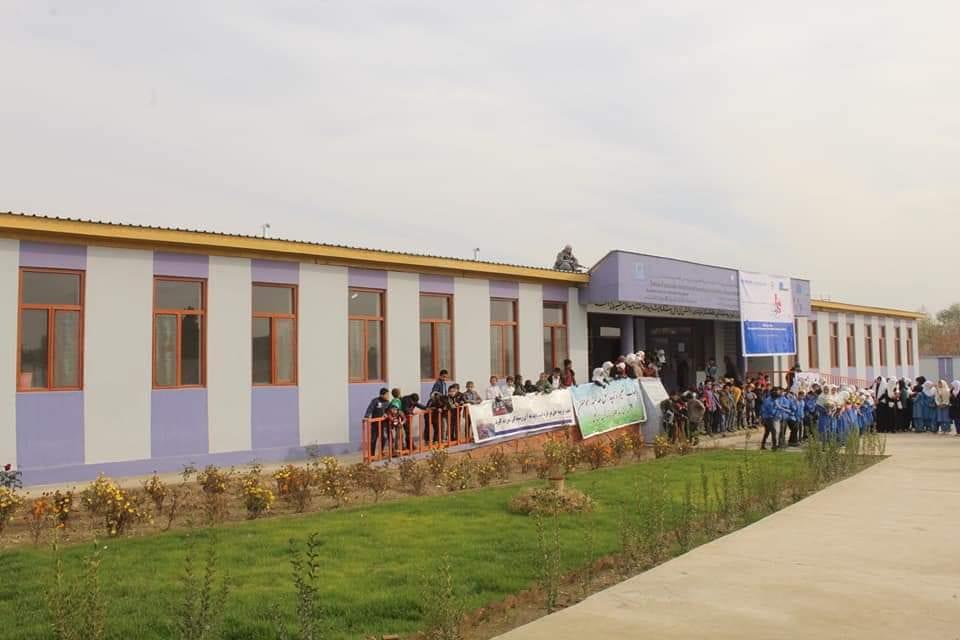 ساختمان مکتب کودکان مهاجر عودت کننده در پروان ساخته شد