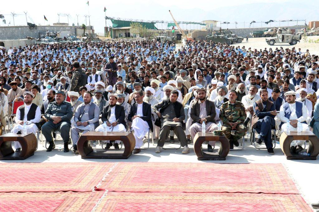 د پچير اګام ولسوالۍ خلکو امنيت  راوستى