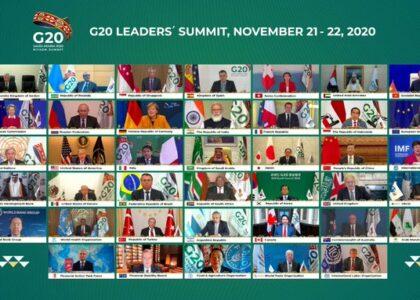 G20 pledges humanitarian aid to Afghanistan