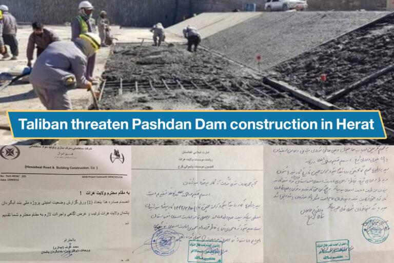 Herat, Pashdan Dam