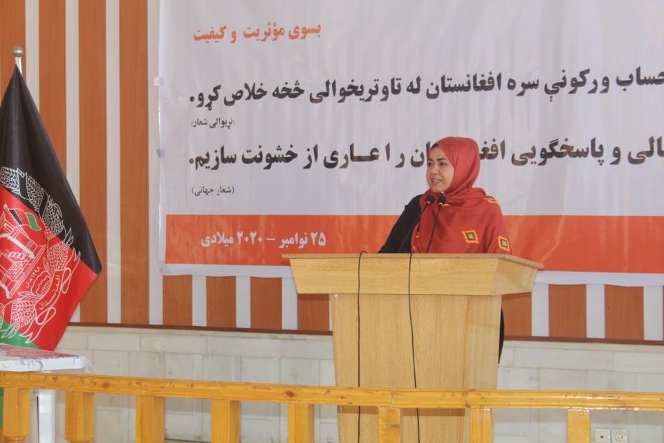 در هرات خشونت علیه زنان ١٥ در صد کاهش يافته است