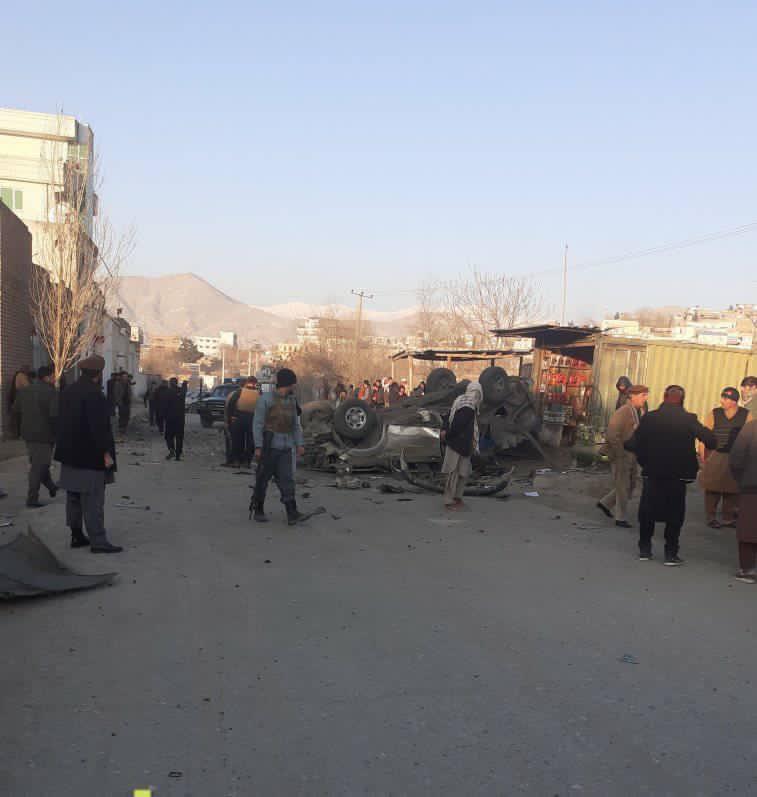 2 people injured in Kabul explosion