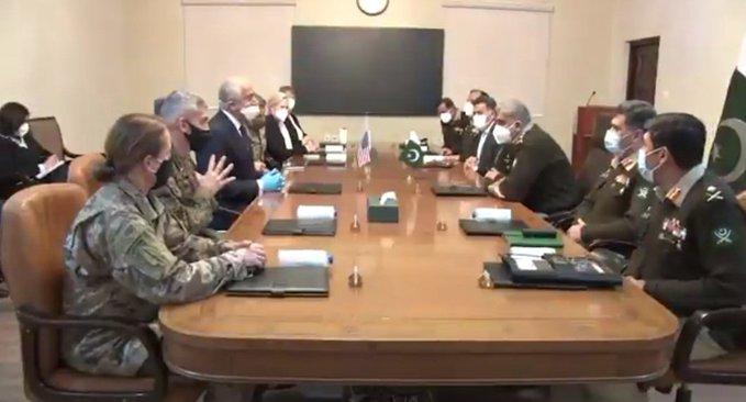 خلیلزاد در رابطه به پیشرفتهای اخیر روند صلح با فرمانده ارتش پاکستان گفتگو کرده است