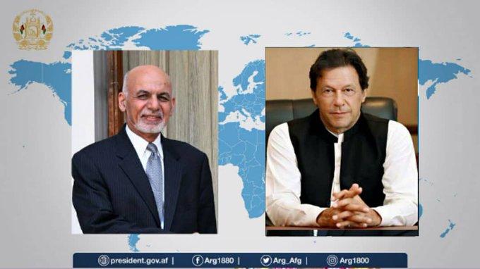 Khan, Ghani talk violence reduction, truce