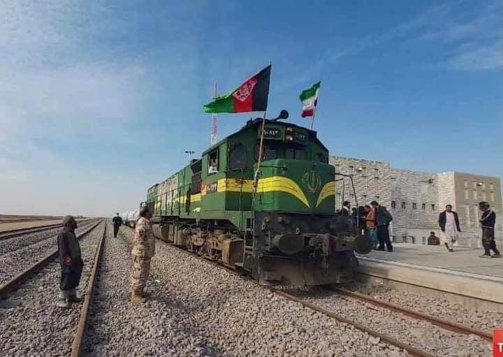Iranian train with cement arrives in Herat