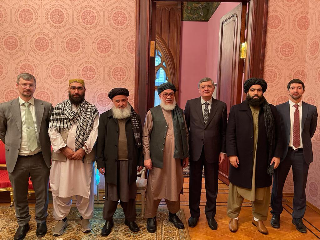 Taliban’s Doha office delegation in Moscow