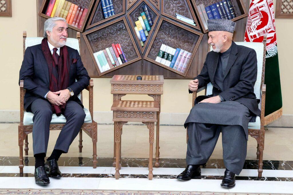 Abdullah meets Karzai, urges prompt cut in violence