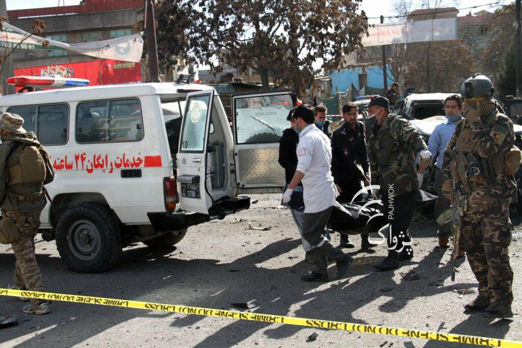 در دو انفجار در شهر کابل دو تن کشته شده و پنج تن زخم برداشتند