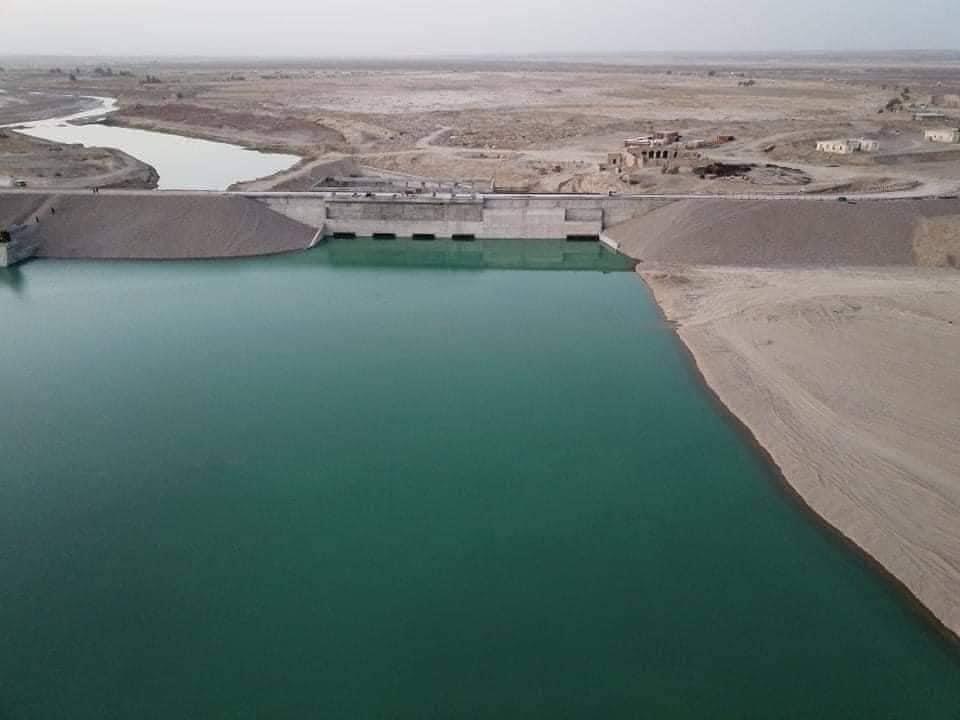 Water released from Kamal Khan dam into Iran