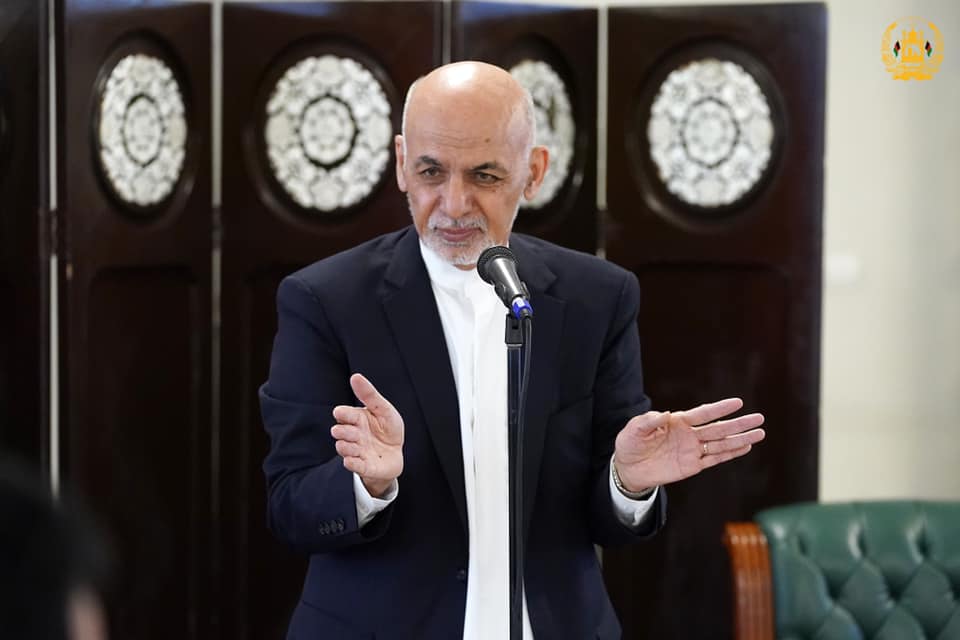 Now peace process to advance on Afghans’ will, says Ghani
