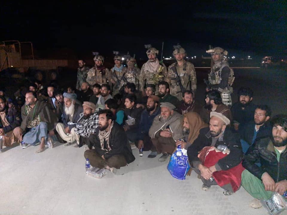 42 including civilians freed from Taliban prison in Baghlan