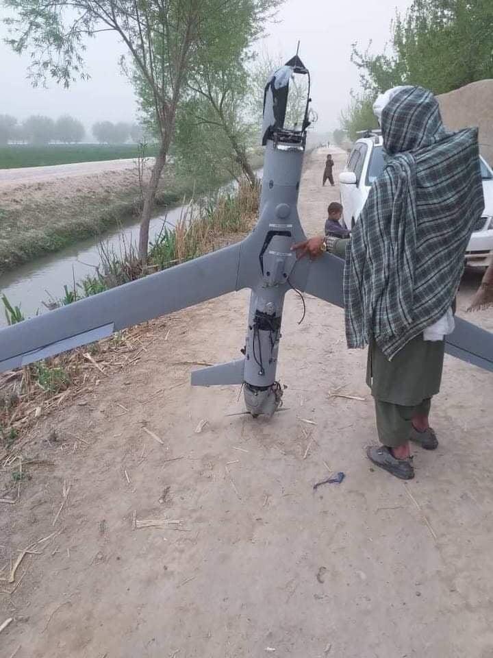Government drone crashes in Helmand