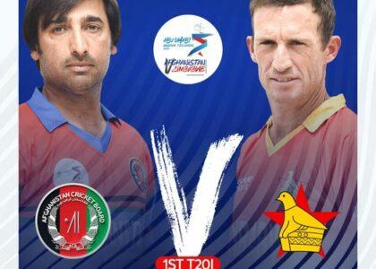 Afghanistan-Zimbabwe T20 series begins today