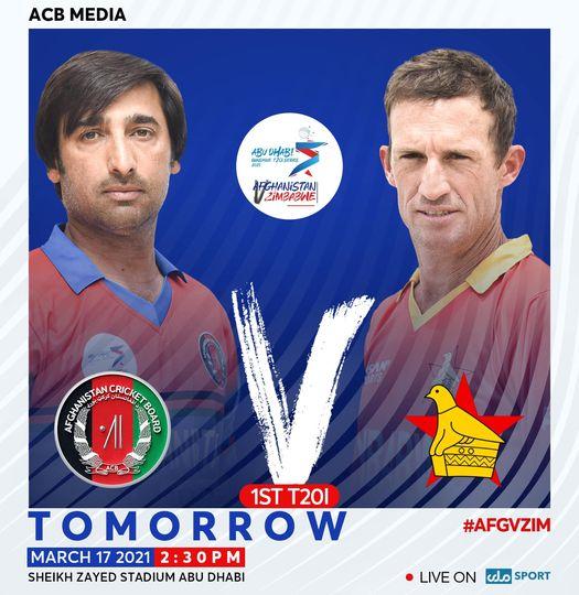 Afghanistan-Zimbabwe T20 series begins today