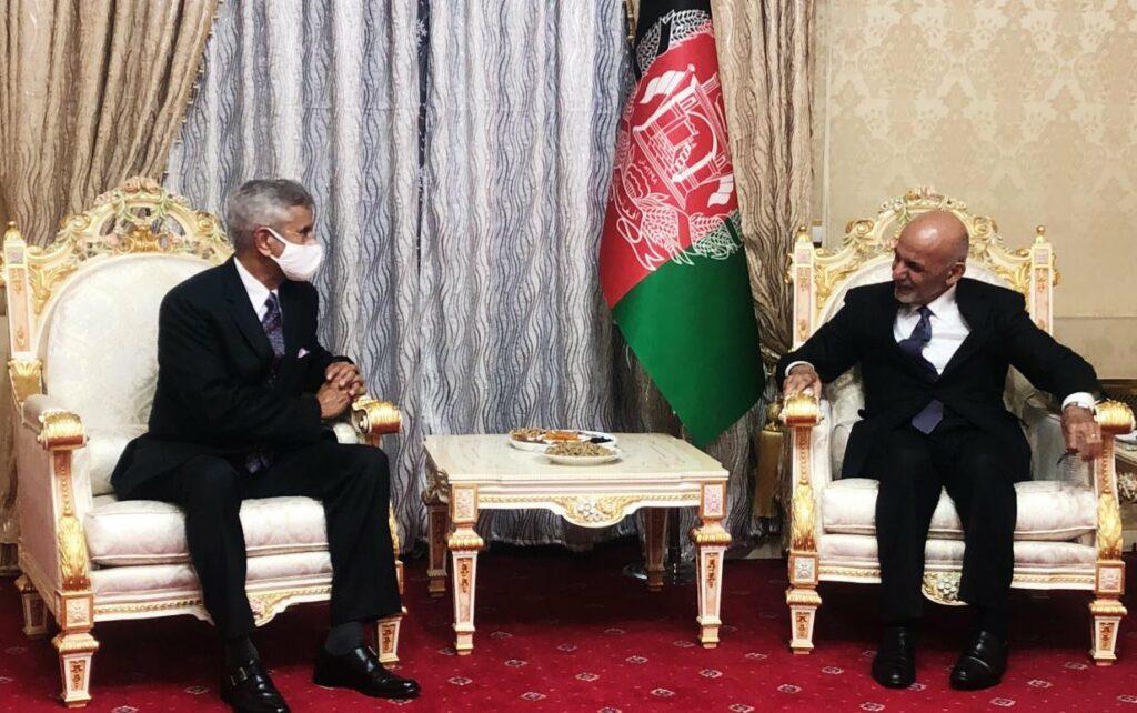 Ghani, Jaishankar discuss Afghan peace process