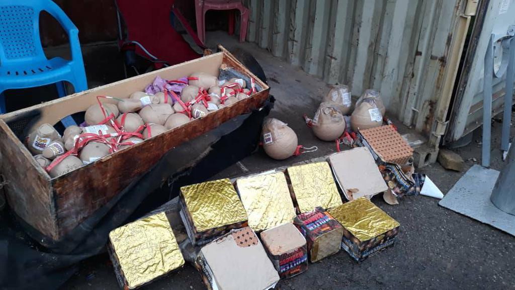 Firecrackers not bombs seized in Zabul