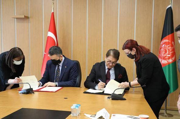 تفاهمنامه همکاری‌های زراعتی و مالداری میان افغانستان و ترکیه امضا شد