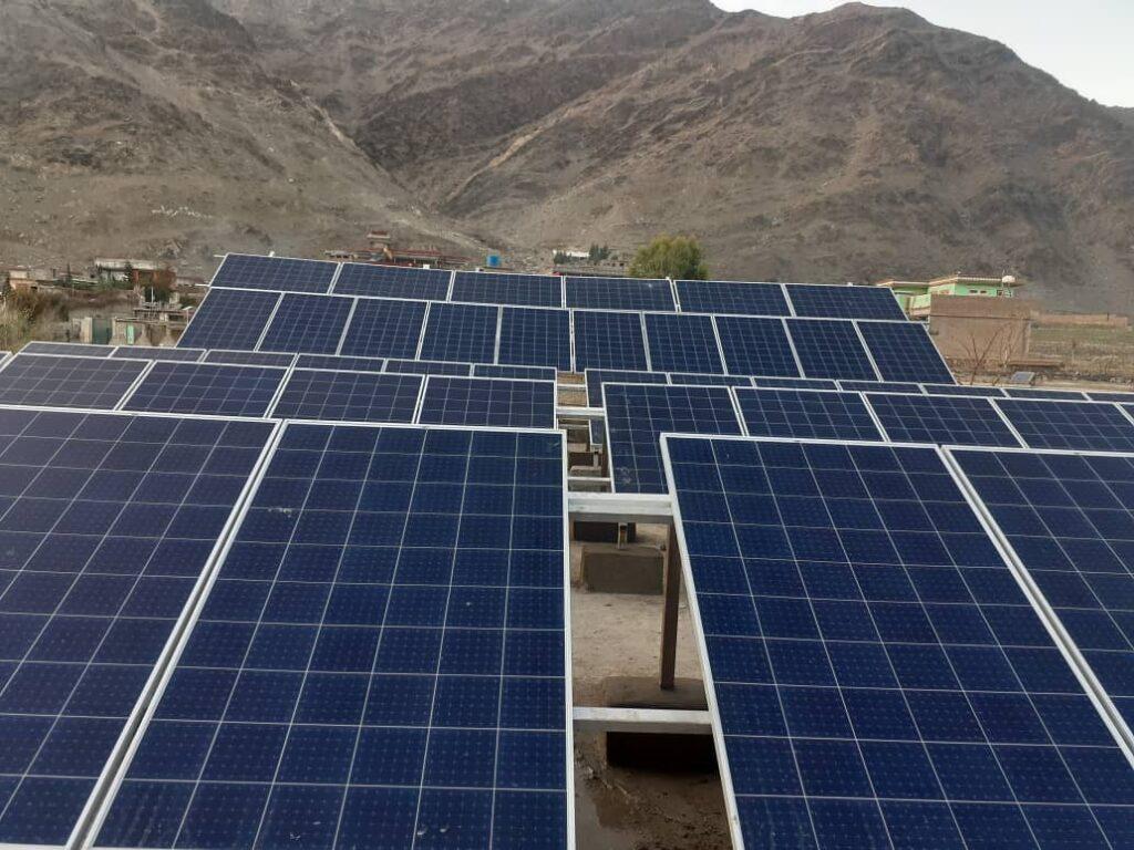 Solar electricity project put into service in Kunar