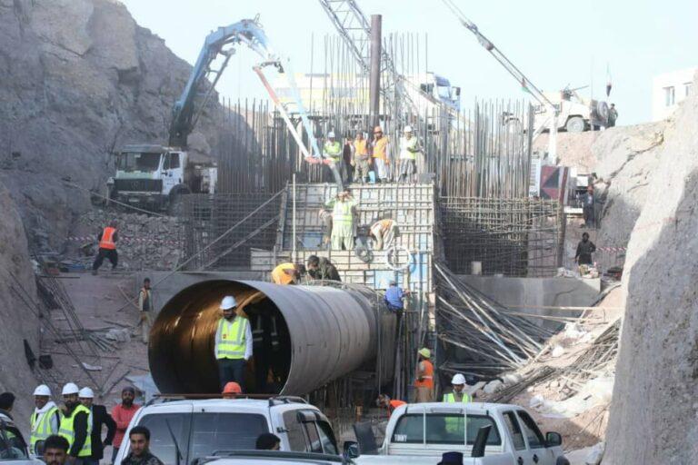 والي: د پاشدان بند جوړېدو چارې ۸۵ سلنه ترسره شوې دي