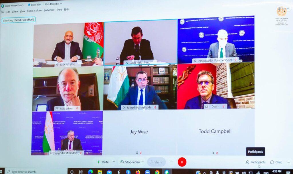 نخستین نشست سه‌جانبهٔ افغانستان- امریکا- تاجکستان در کابل برگزار شد