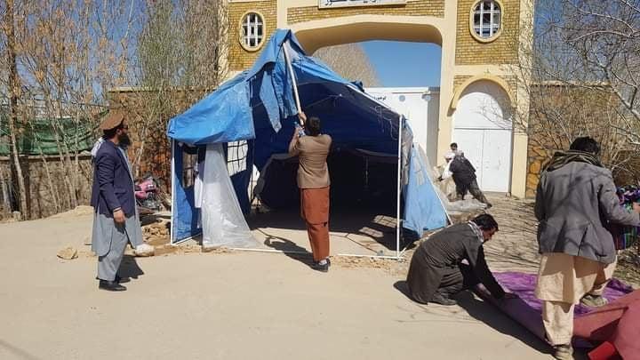 Ghor protesters end sit-in after a month