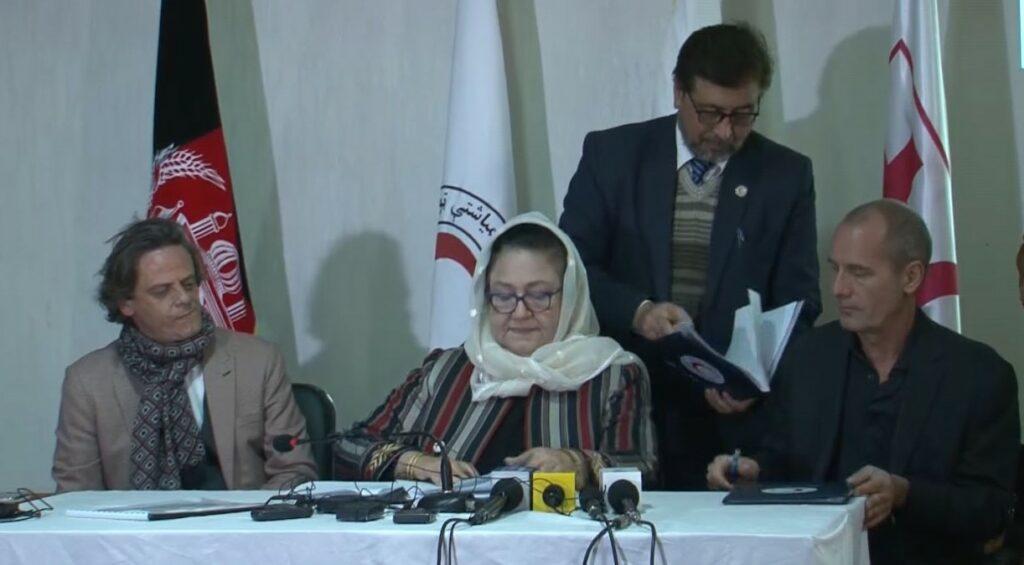 جمعیت هلال احمر افغانی توافقنامۀ هماهنگی را با دو نهاد بشردوستانۀ بین المللی امضا کرد