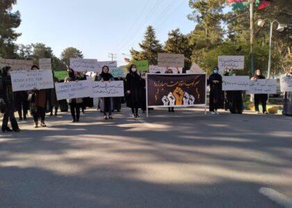 Retreat to dark days unacceptable: Herat women