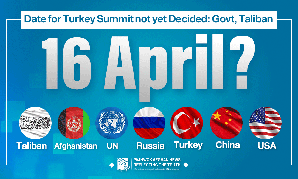 Date for Turkey summit not yet decided: Govt, Taliban