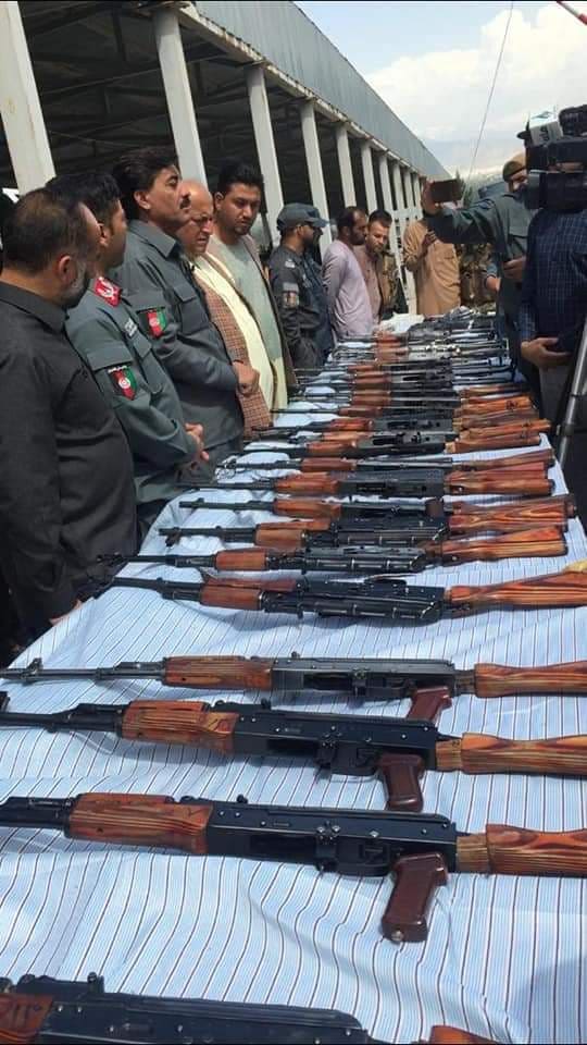 در پروان از قاچاق ده ها میل سلاح جلوگیری شد