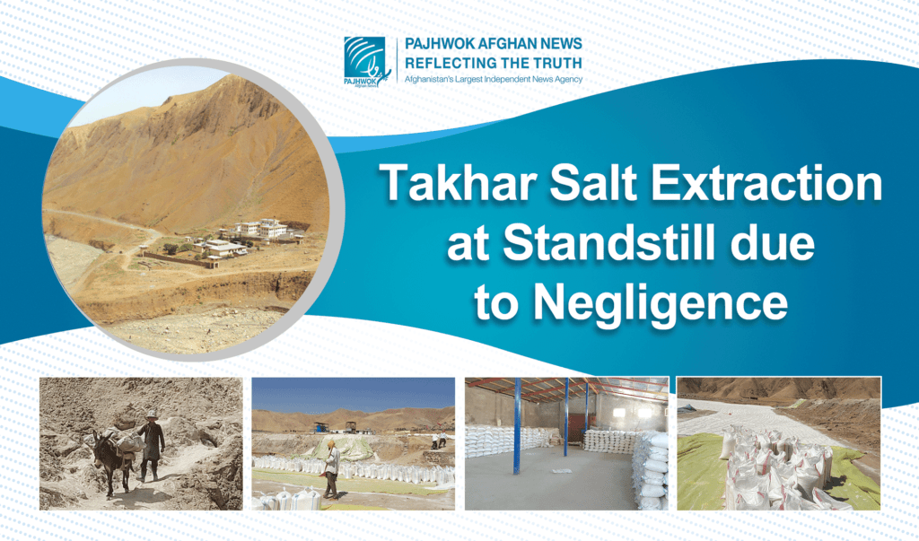 Takhar salt extraction at standstill due to negligence